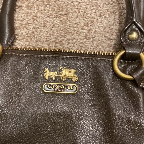 Brown Coach Bag like new - Picture 2 of 13